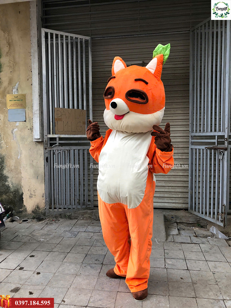 May mascot theo yêu cầu