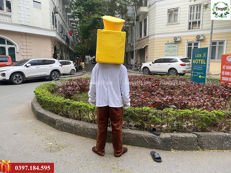 May mascot thương hiệu theo yêu cầu