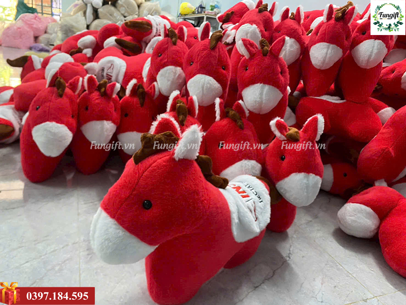 Thú nhồi bông hình con ngựa sản xuất theo yêu cầu