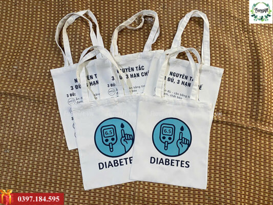 Xưởng may túi vải canvas in logo giá rẻ