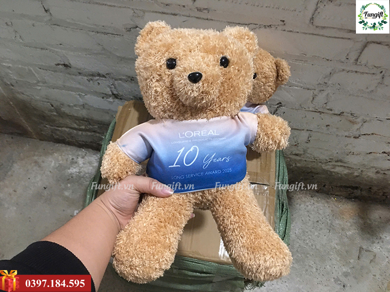 Xưởng sản xuất gấu bông theo yêu cầu