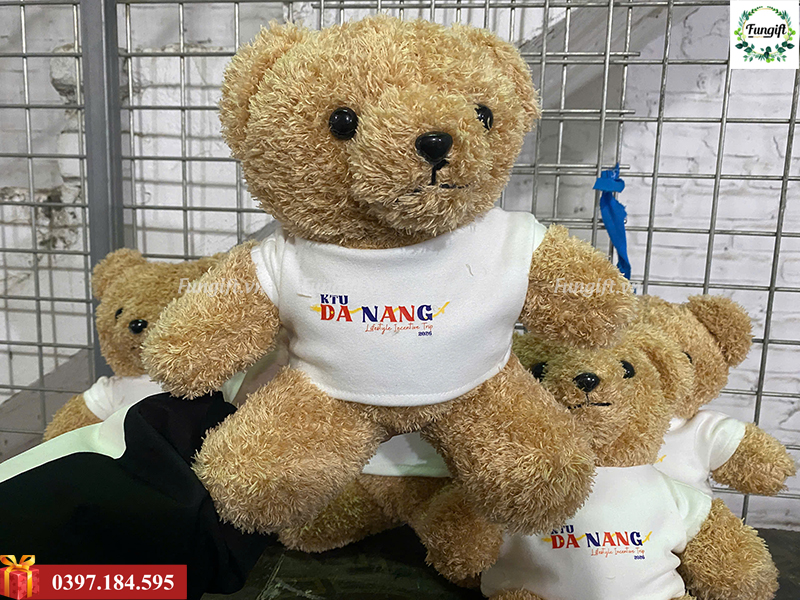 In logo gấu bông số lượng lớn