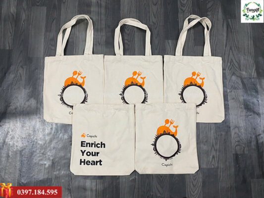 Báo giá in túi vải số lượng lớn