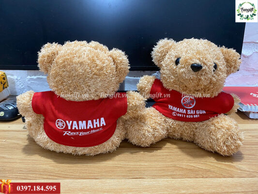 Đặt in logo gấu bông số lượng lớn