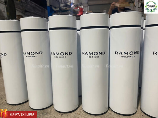 Mẫu bình giữ nhiệt inox304 in logo