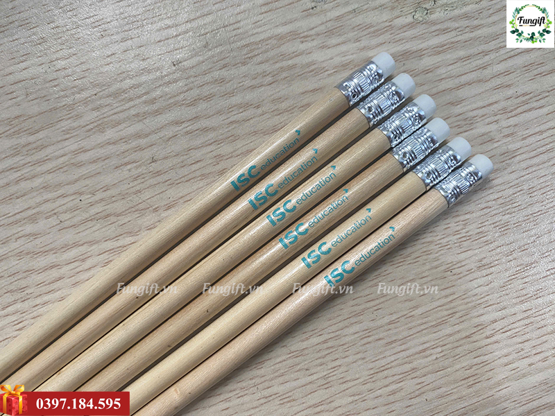 Bút chì in logo doanh nghiệp