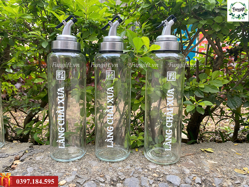 In chai lo hũ thuỷ tinh