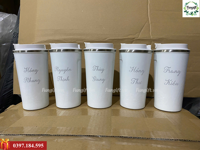 Ly giữ nhiệt 510ml in khắc logo theo yêu cầu