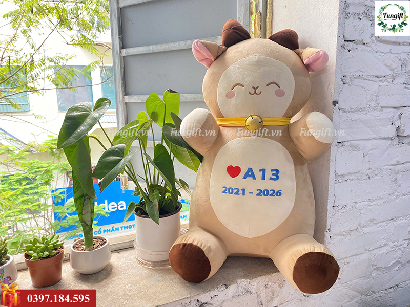 Sản xuất gấu bông hình con dê