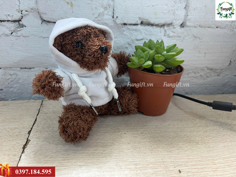 Sản xuất móc khoá gấu bông theo yêu cầu