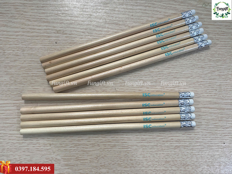 Xưởng sản xuất bút chì in logo giá rẻ