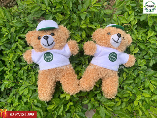 Báo giá in gấu bông móc khóa