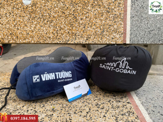 Cung cấp gối kê cổ in logo giá rẻ