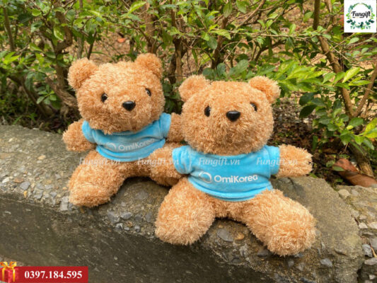 In logo gấu bông theo yêu cầu