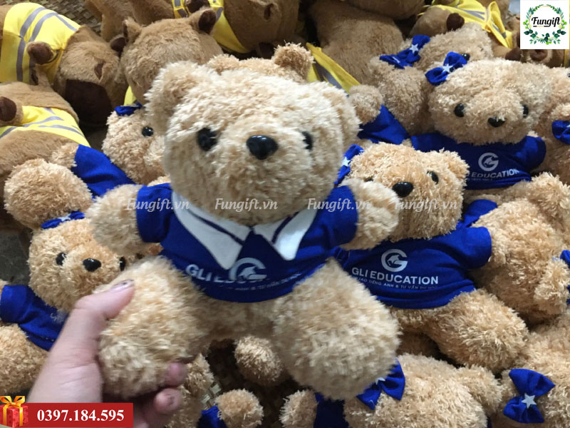 In logo gấu bông theo yêu cầu