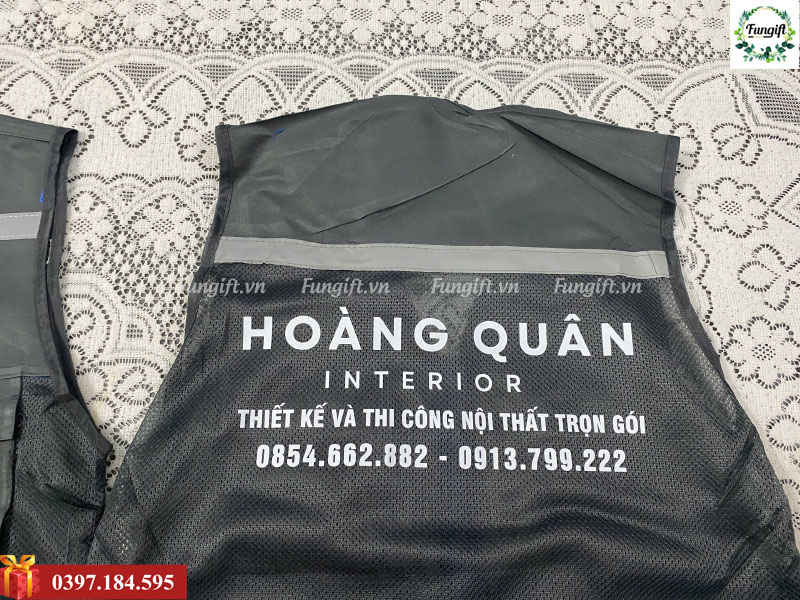 Áo bảo hộ gile lưới phản quang