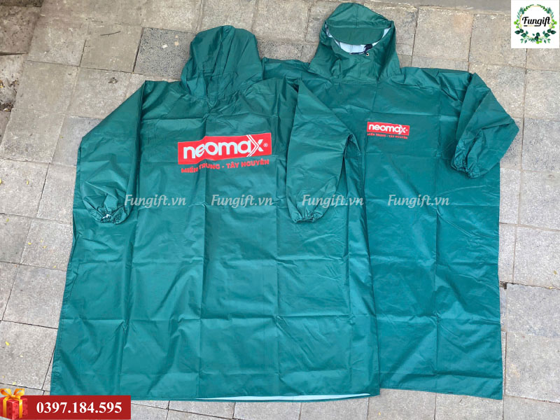 Áo mưa in logo doanh nghiệp