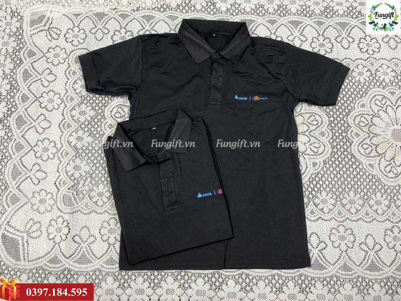 Áo thun đồng phục có cổ cho nhân viên công sở