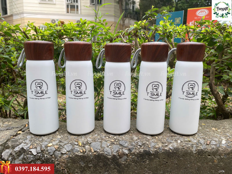 Bình giữ nhiệt in logo theo yêu cầu