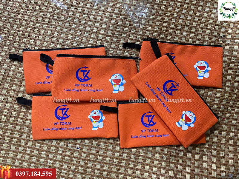 Bóp đựng bút viết bằng vải