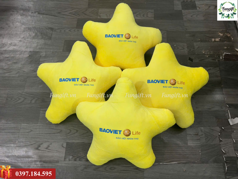 Gối ngôi sao 5 cánh quà tặng