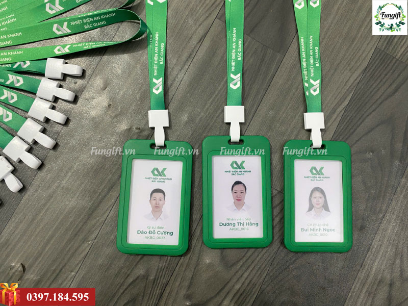 In dây đeo thẻ giá rẻ