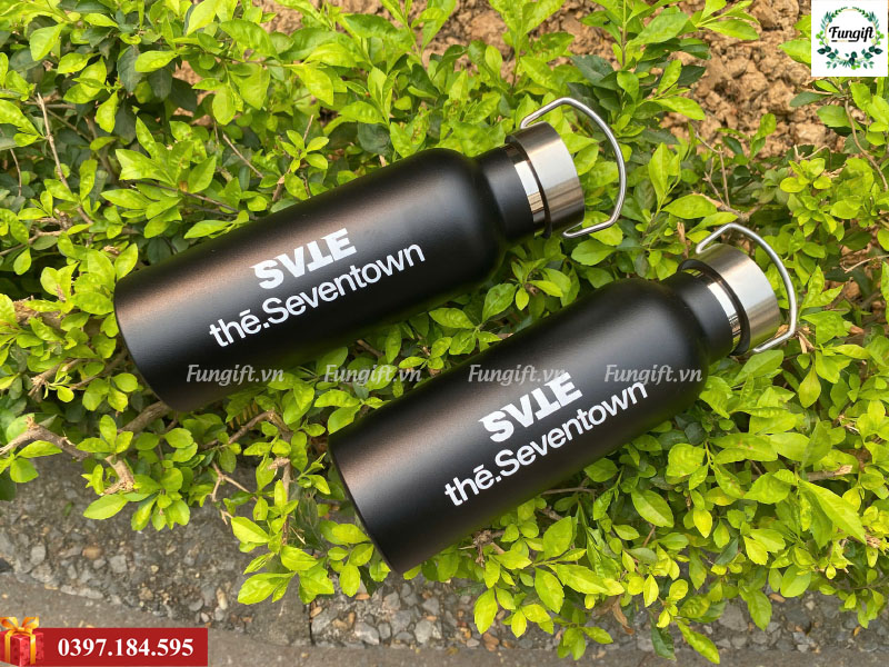 In lên bình giữ nhiệt