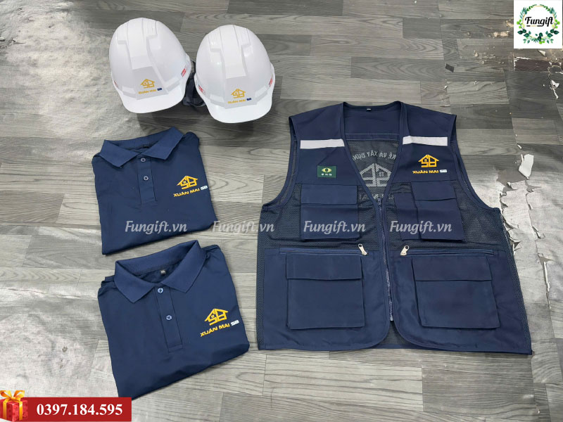 In logo áo phản quang lưới