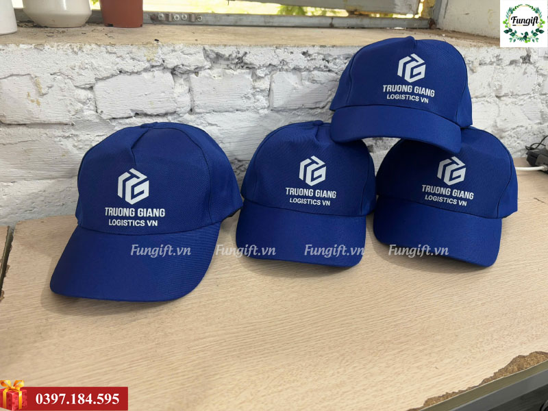 In mũ đồng phục công ty