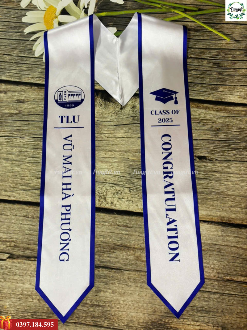 In sash tốt nghiệp Hà Nội