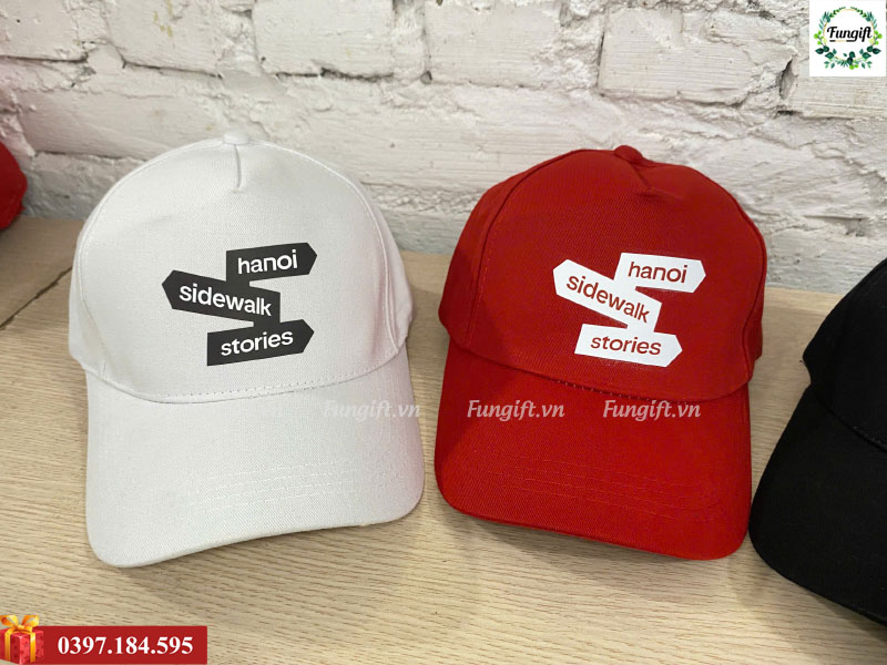 Mũ in logo theo yêu cầu