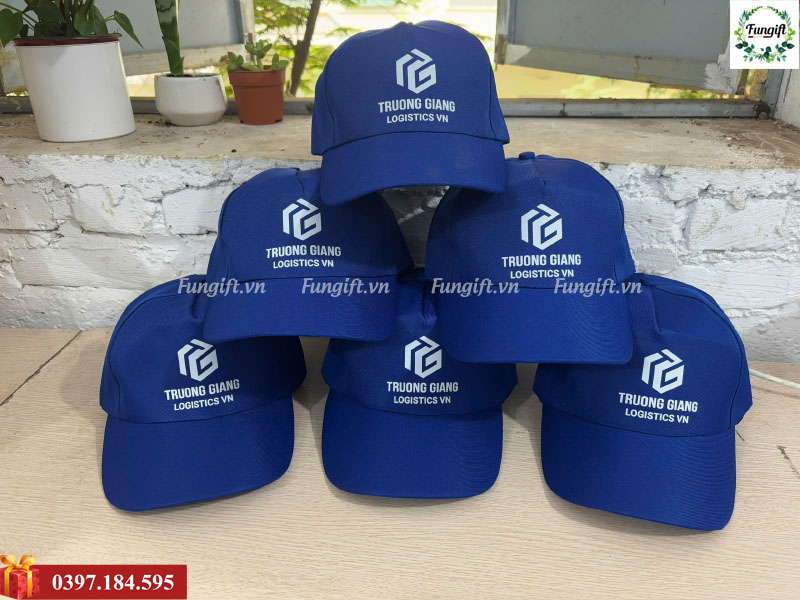 Mũ lưỡi trai in logo