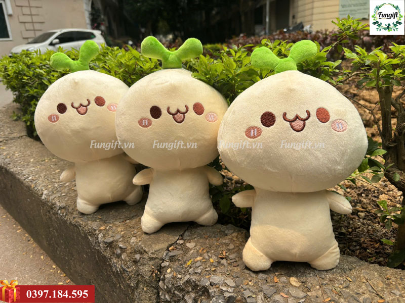 Quà tặng gấu bông mầm cây giá rẻ