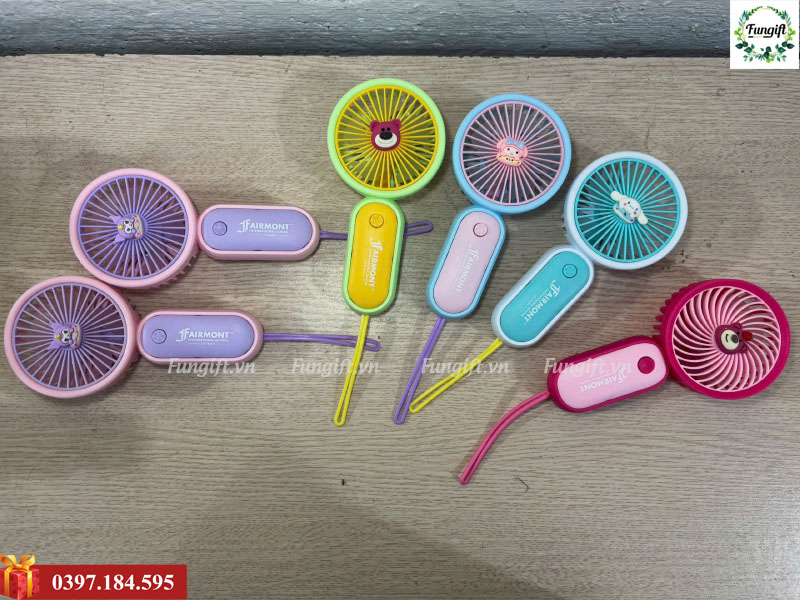 Quạt cầm tay mini in logo theo yêu cầu
