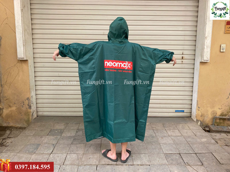 Sản xuất áo mưa in logo theo yêu cầu giá rẻ tại xưởng