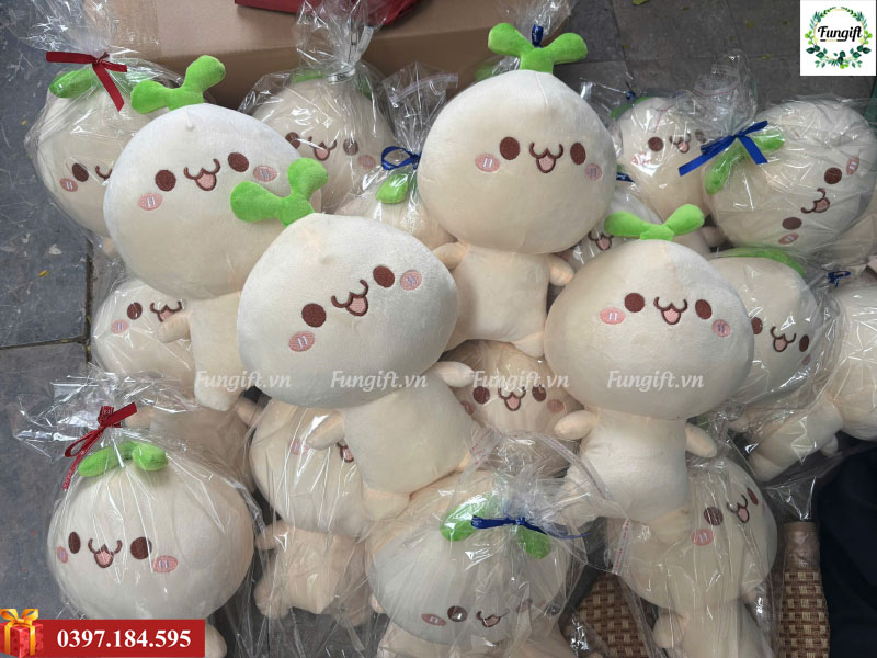 Thú nhồi bông rau mầm