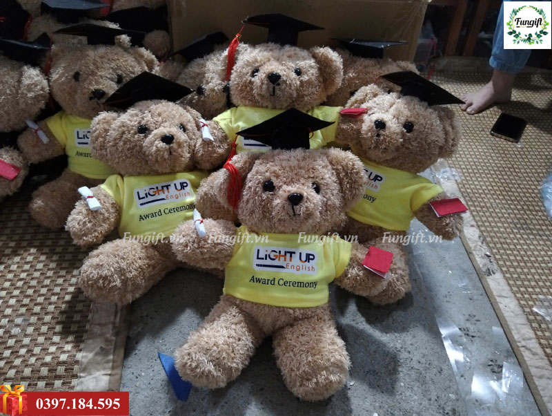 Gấu bông tốt nghiệp giá sỉ TPHCM
