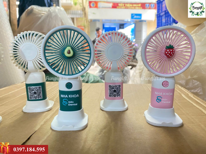 Quạt cầm tay in logo theo yêu cầu