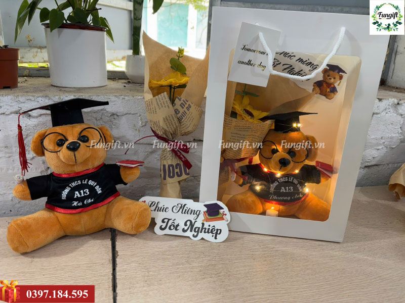 Xưởng làm gấu bông tổt nghiệp giá rẻ Hà Nội