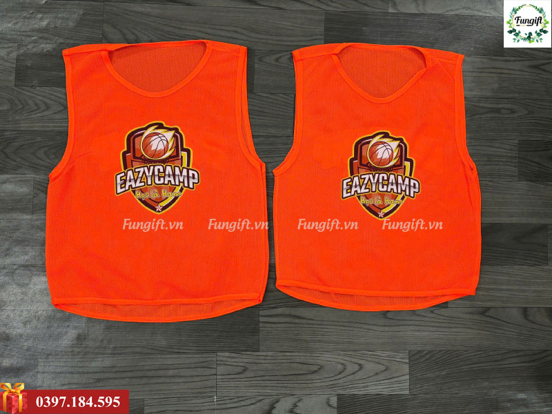 Áo lưới teambuilding in logo