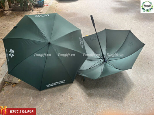 Đặt in ô dù cán dài số lượng lớn