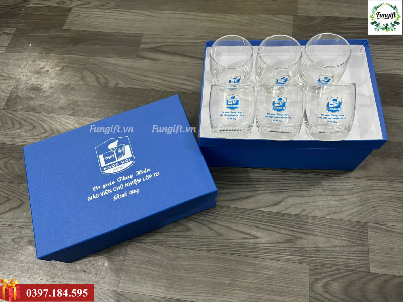 Địa chỉ xưởng in cốc thủy tinh giá rẻ