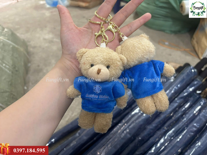 Dịch vụ in gấu móc khóa Hà Nội
