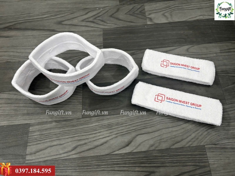 In logo lên băng đô thể thao