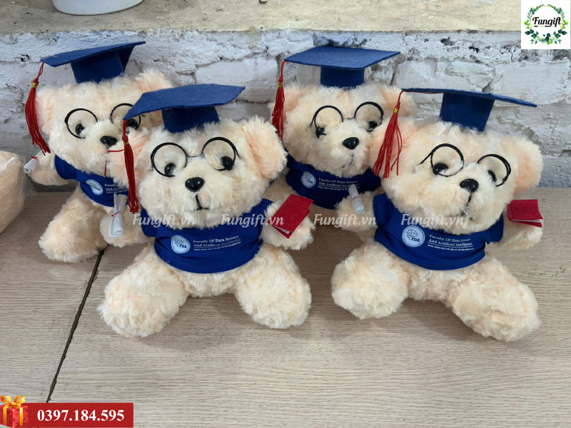 Mẫu gấu tốt nghiệp in theo yêu cầu