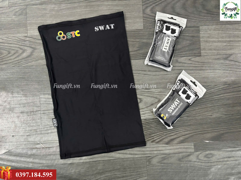 Mẫu khăn ống che mặt đi nắng in logo