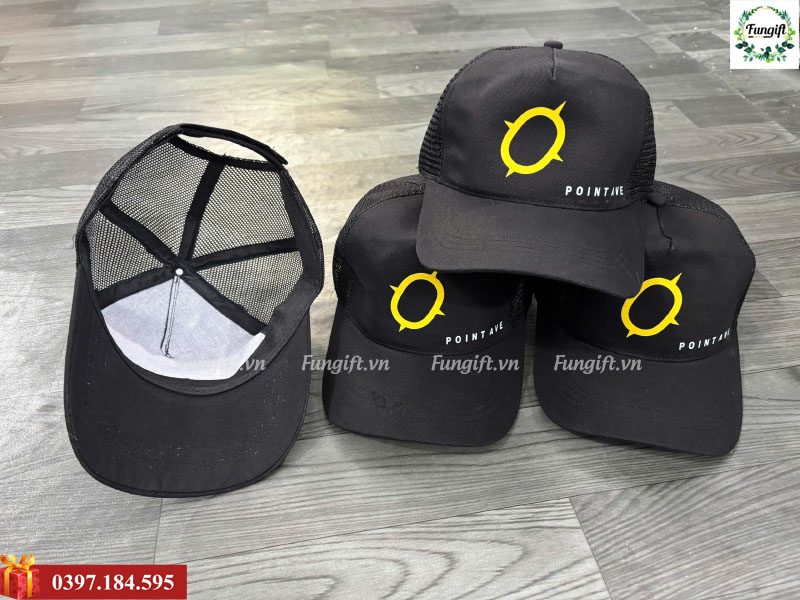 Mẫu mũ lưỡi trai giá rẻ in logo