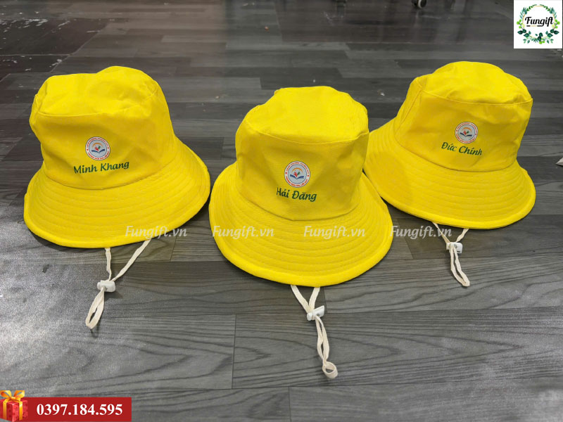 May mũ tai bèo in logo giá rẻ
