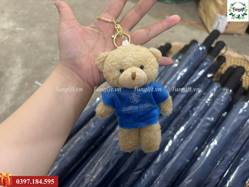 Phụ kiện gấu móc khóa in theo yêu cầu