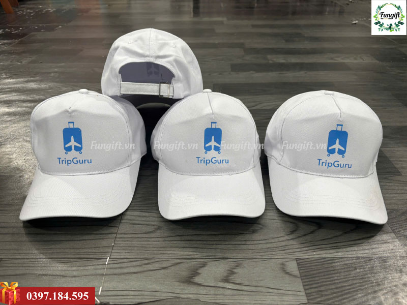 Quà tặng mũ lưỡi trai in logo công ty
